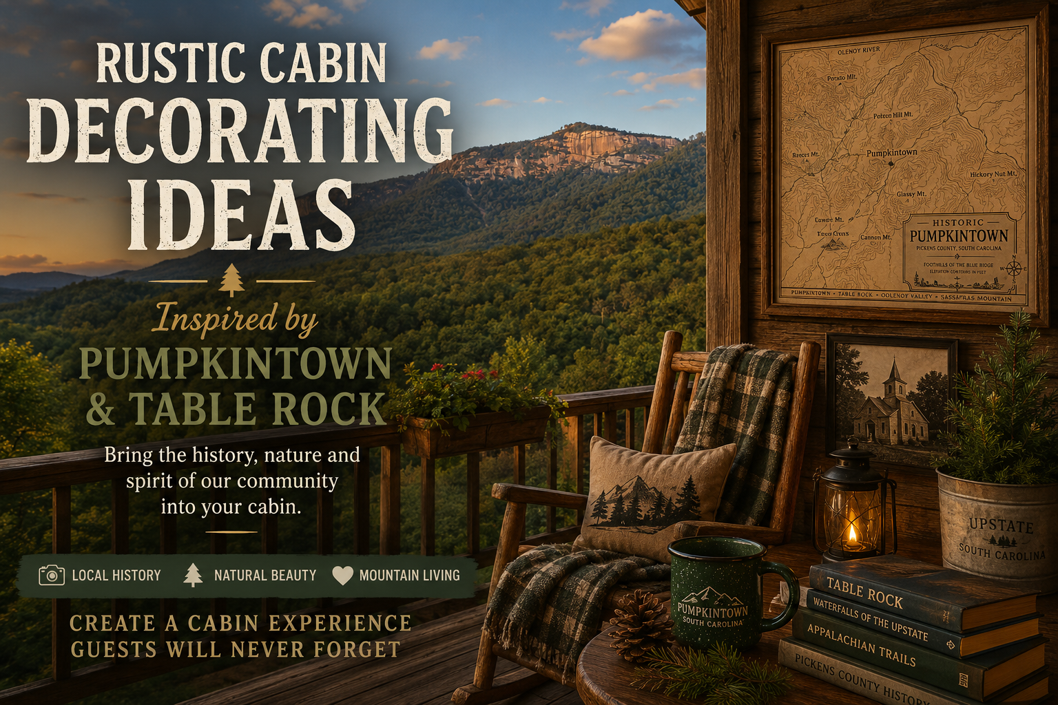 Rustic Cabin Decorating Ideas: Bringing the Spirit of Pumpkintown Inside