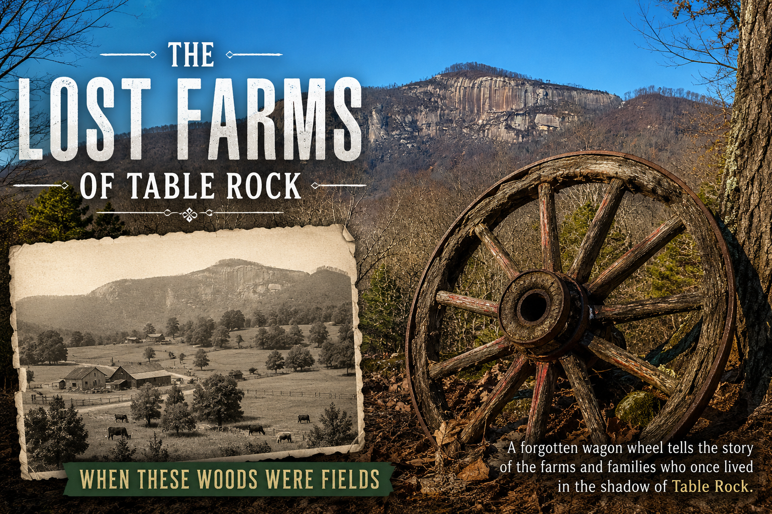 The Lost Farms of Table Rock: When These Woods Were Fields
