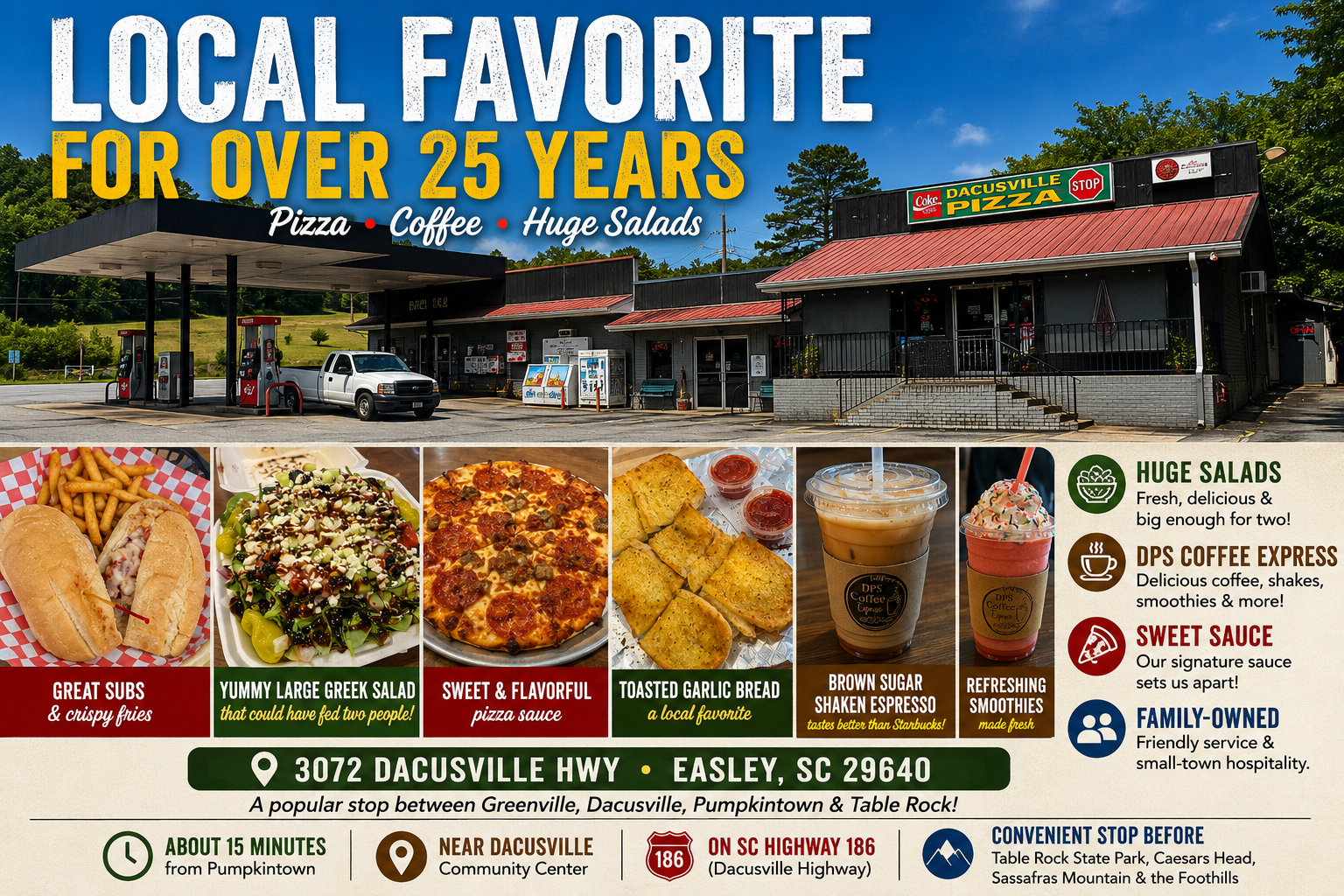 Dacusville Pizza Stop: A Local Favorite Worth the Drive