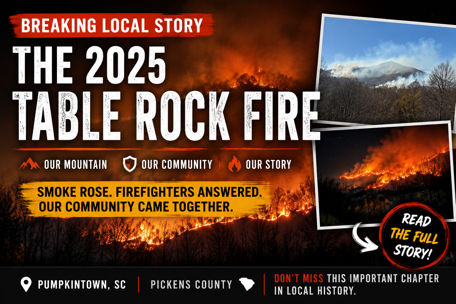 The 2025 Table Rock Fire: When the Mountain Burned